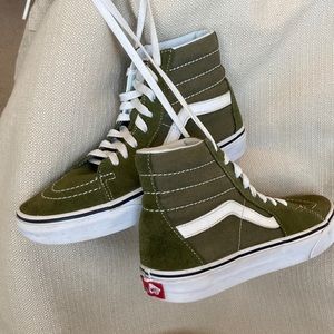 Vans SK8 HI olive green